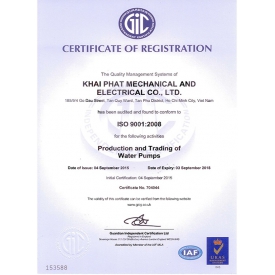 Giấy chứng nhận ISO 9001